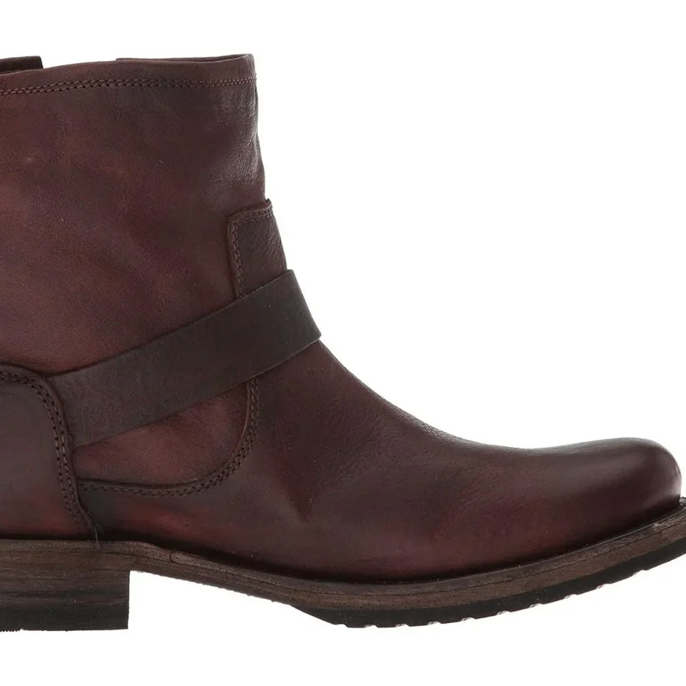 Frye $278 Veronica Bootie Redwood Sz 6 NIB!